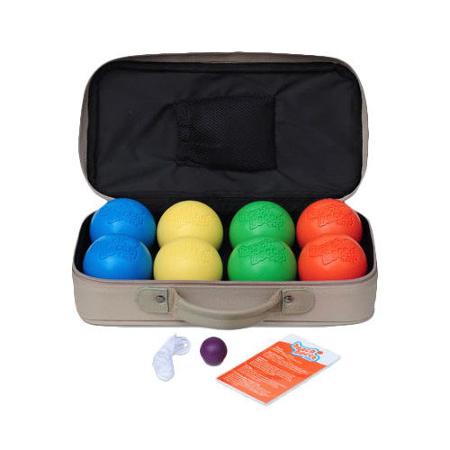 4 Player Economy Bocce Ball Set With Carry Case Beach/ Lawn Game 